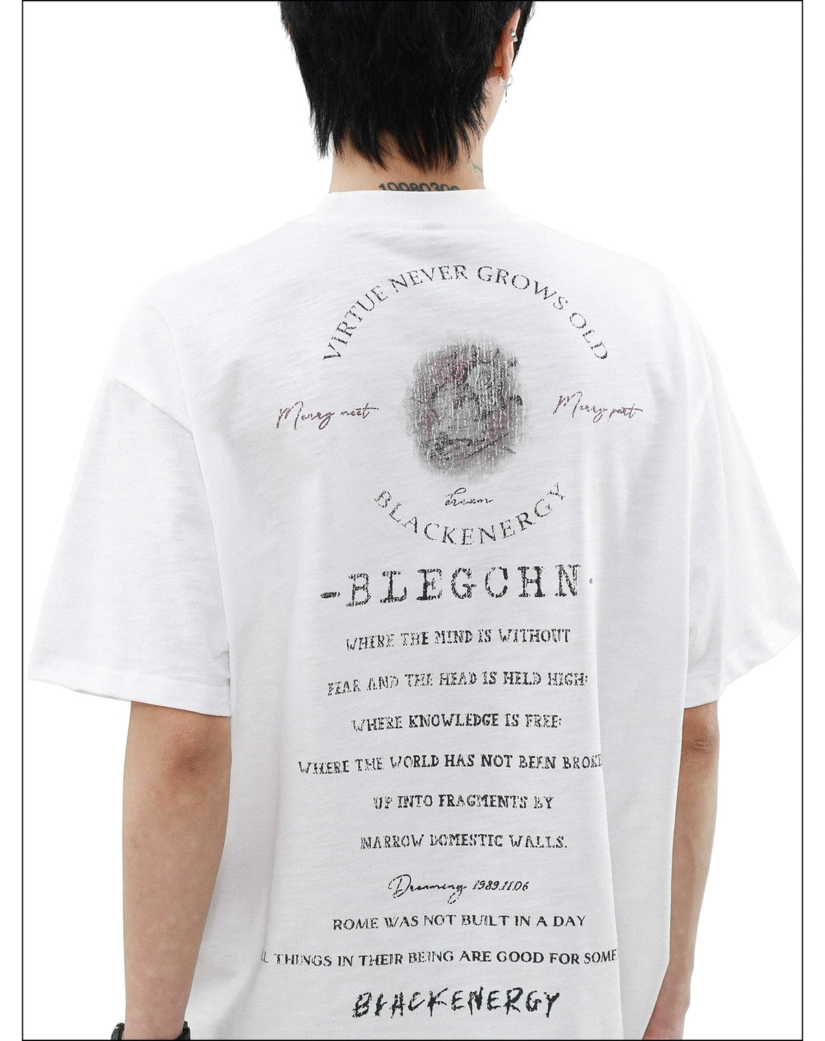 Faded Memory Dove Graphic Tee - Notkicks