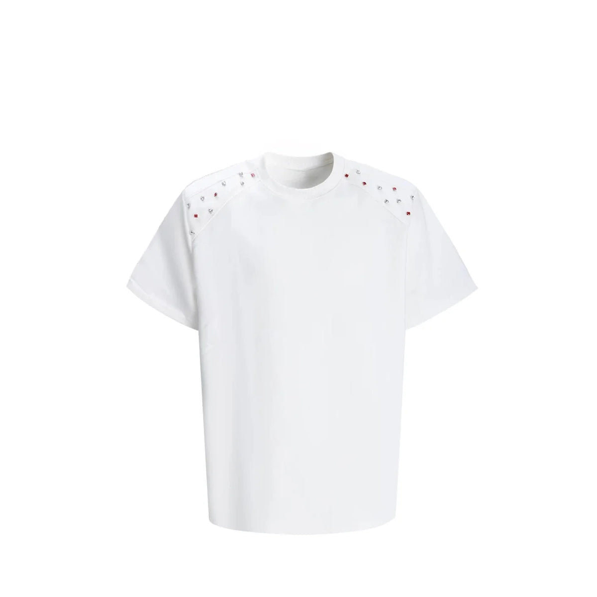 Nebula Studded Shoulder Box Tee - Notkicks