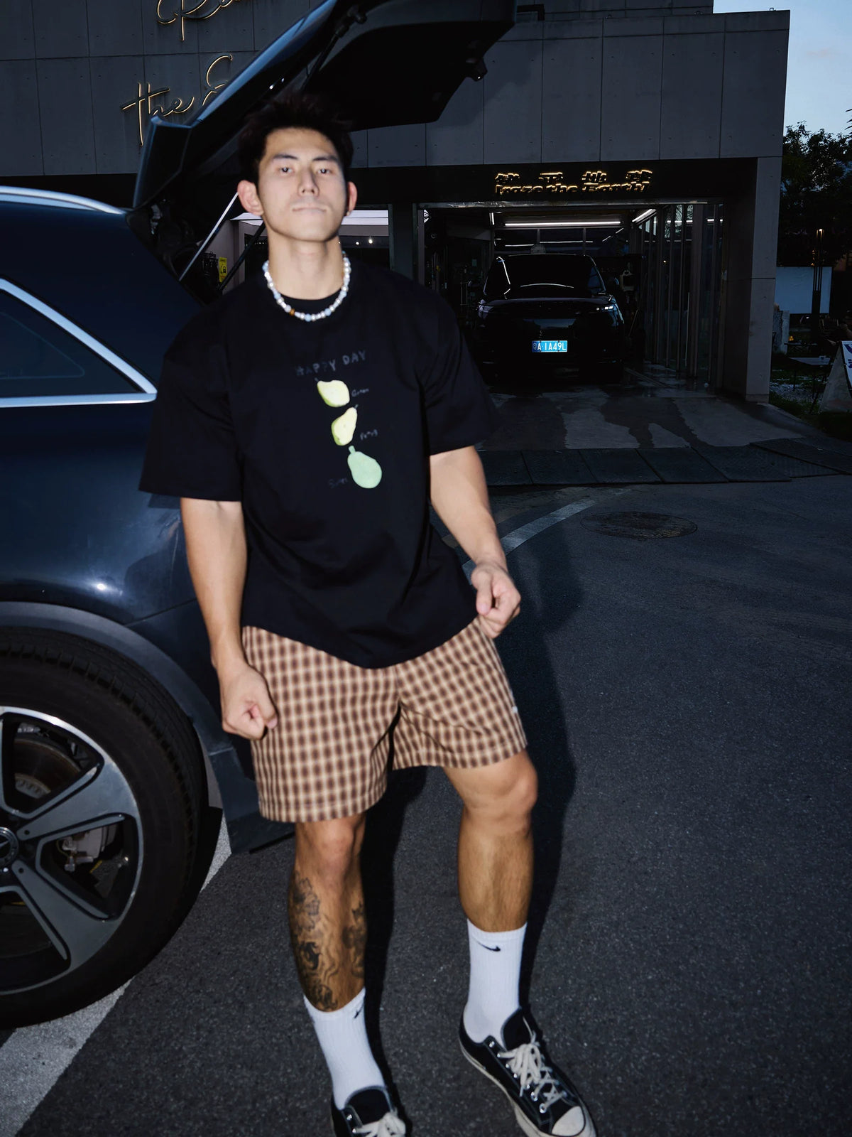 Happy Day Citrus Stack Graphic Tee - Notkicks
