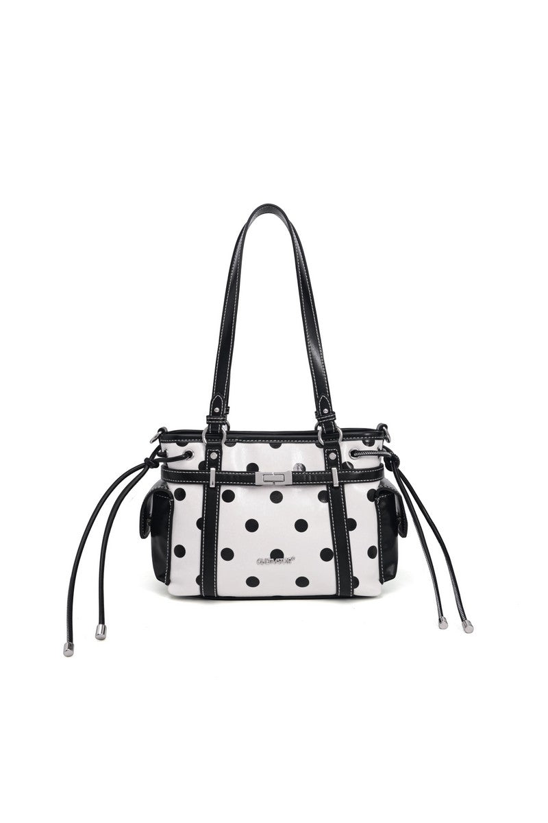 Polka Dot Basket Bag - Notkicks