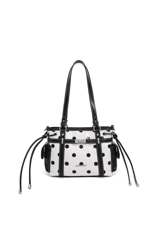 Polka Dot Basket Bag - Notkicks