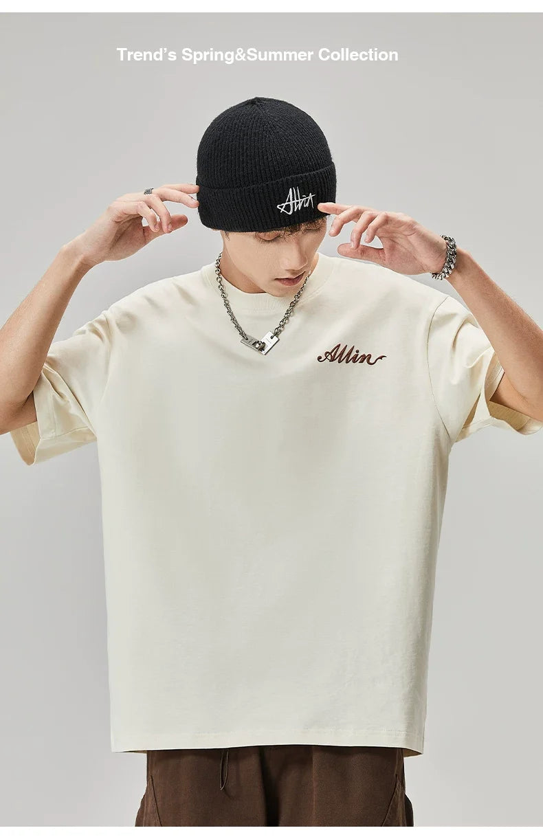 Heritage Script Graphic Oversized Tee - Notkicks