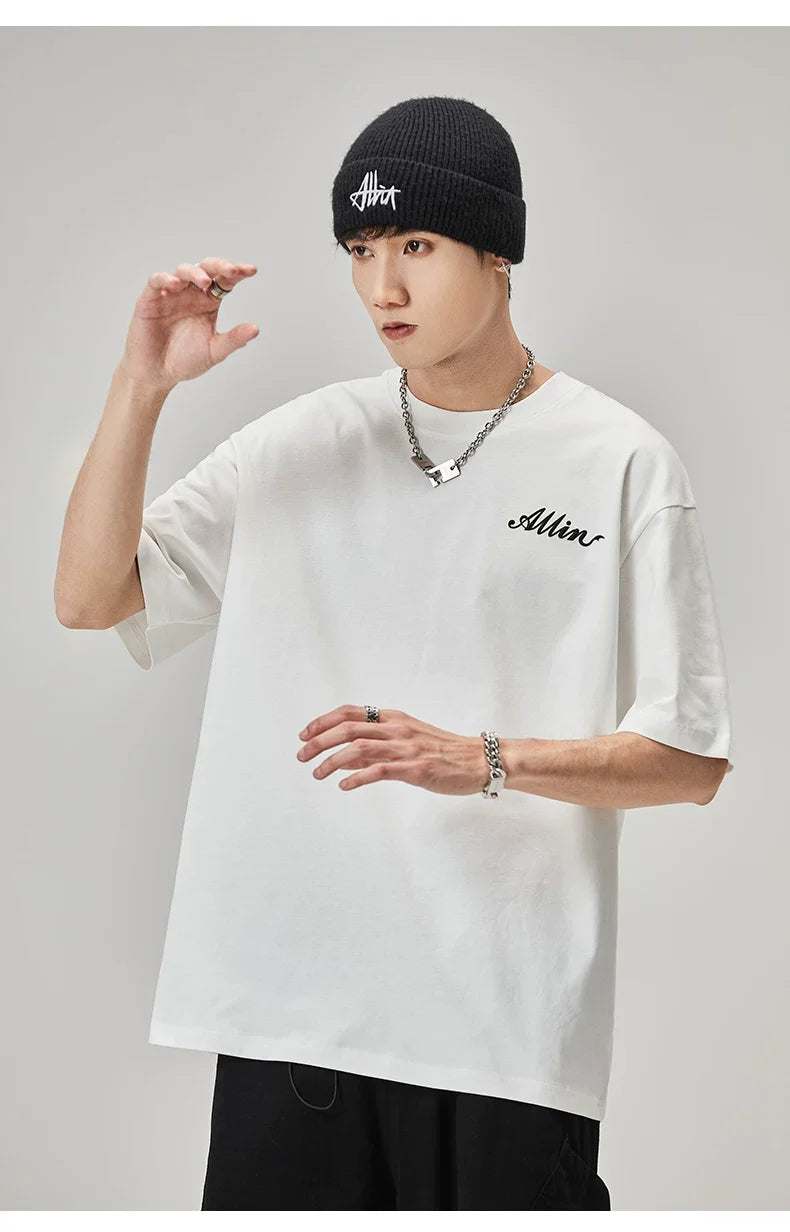 Heritage Script Graphic Oversized Tee - Notkicks