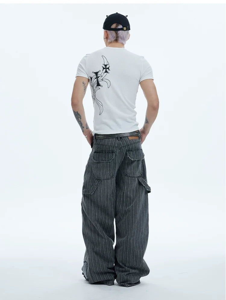 Tattoo Graphic Fitted T-Shirt - Notkicks