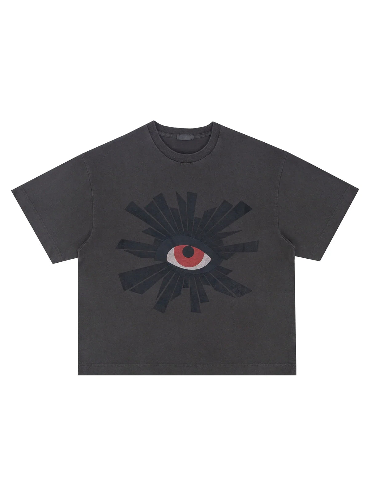 Men's Graphic Letter-Print Washed Short-Sleeve Tee - Notkicks