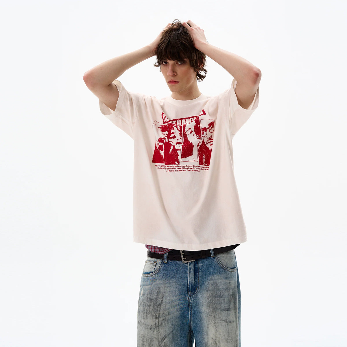 Graphic Statement Band T-Shirt - Notkicks