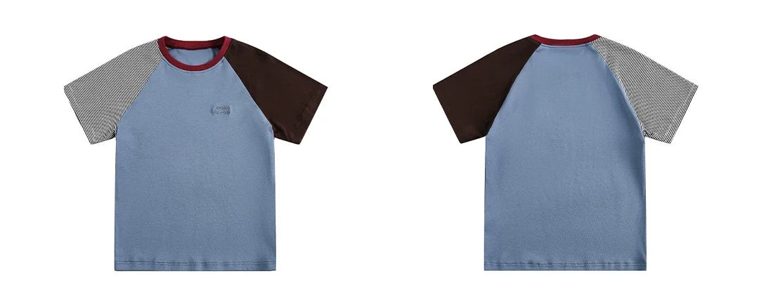 Tri-Block Raglan Tee - Notkicks