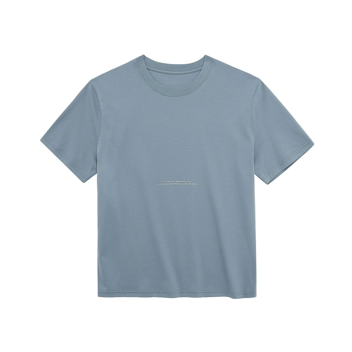 Color Block Letter Print Standard Tee - Notkicks
