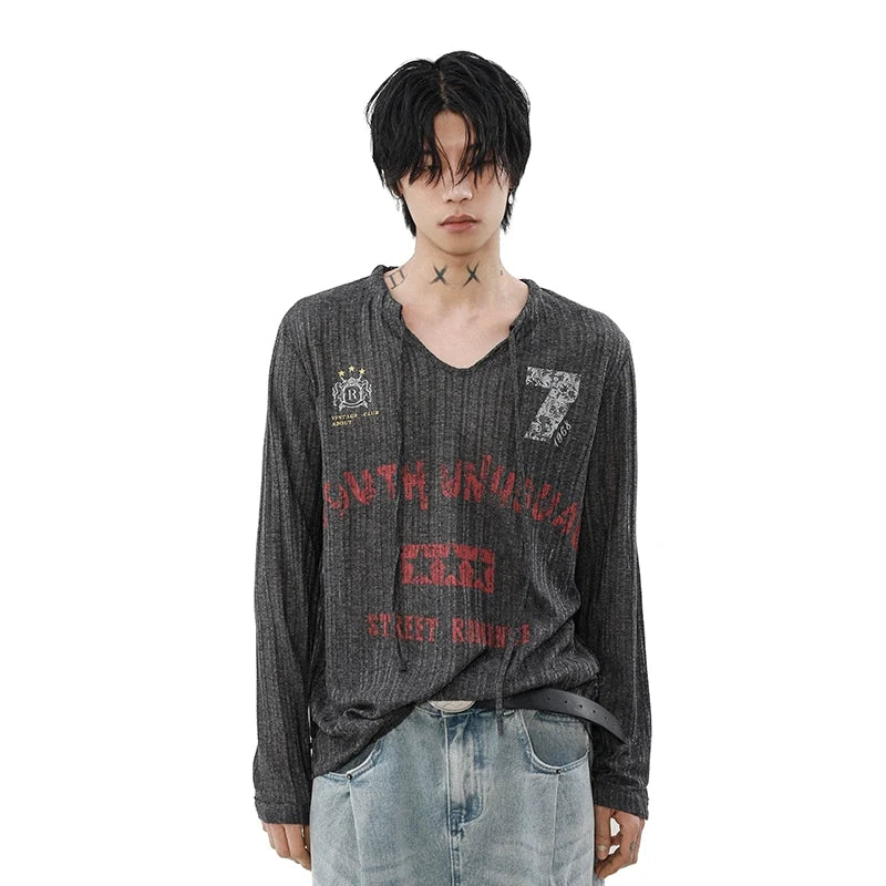 Grunge Street Runner Knit Top - Notkicks