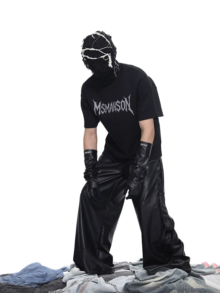 Void Script Logo Oversized Tee - Notkicks