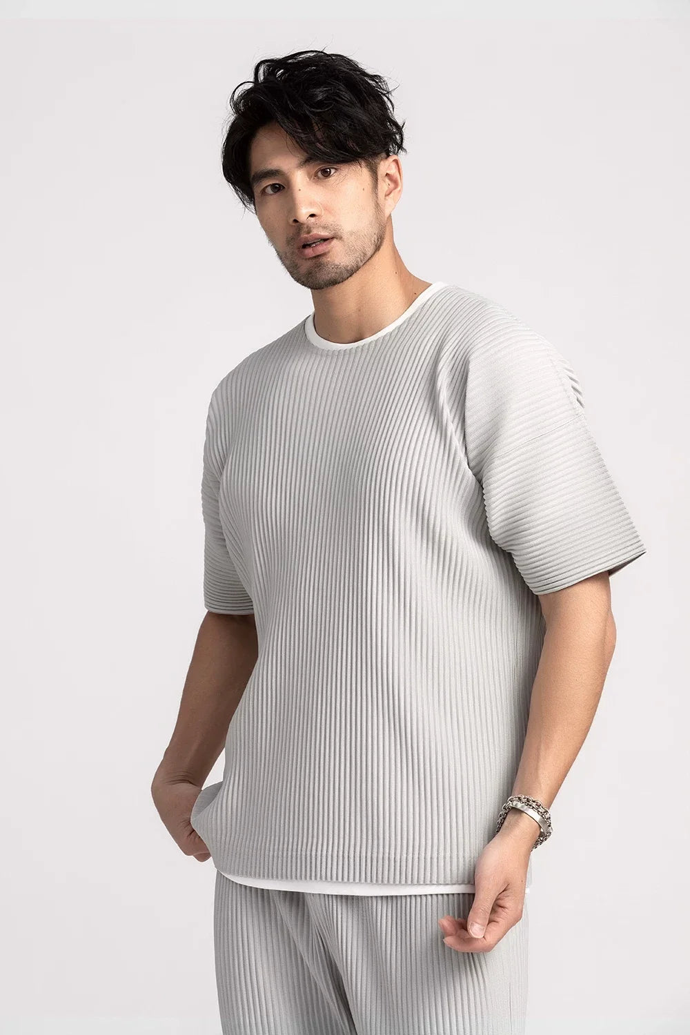 Current Pleated Boxy Tee - Notkicks