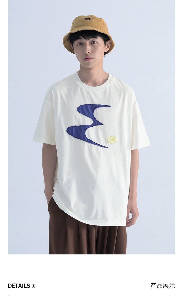 Contrast Patch Logo Tee - Notkicks