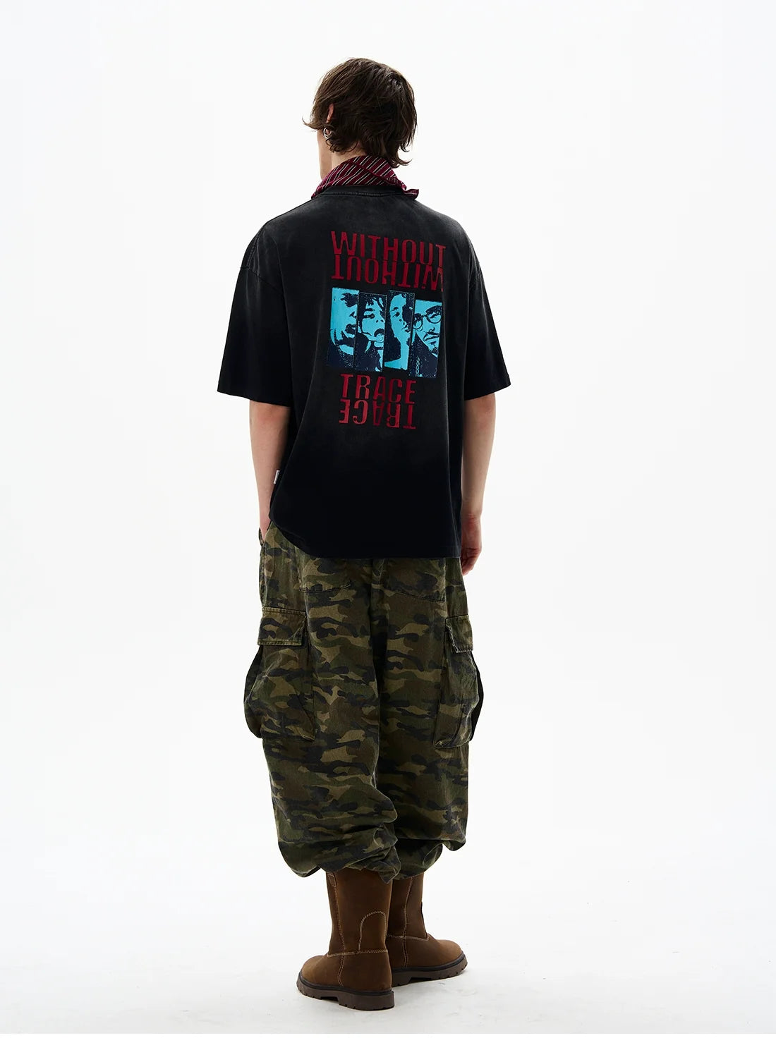 Graphic Statement Band T-Shirt - Notkicks
