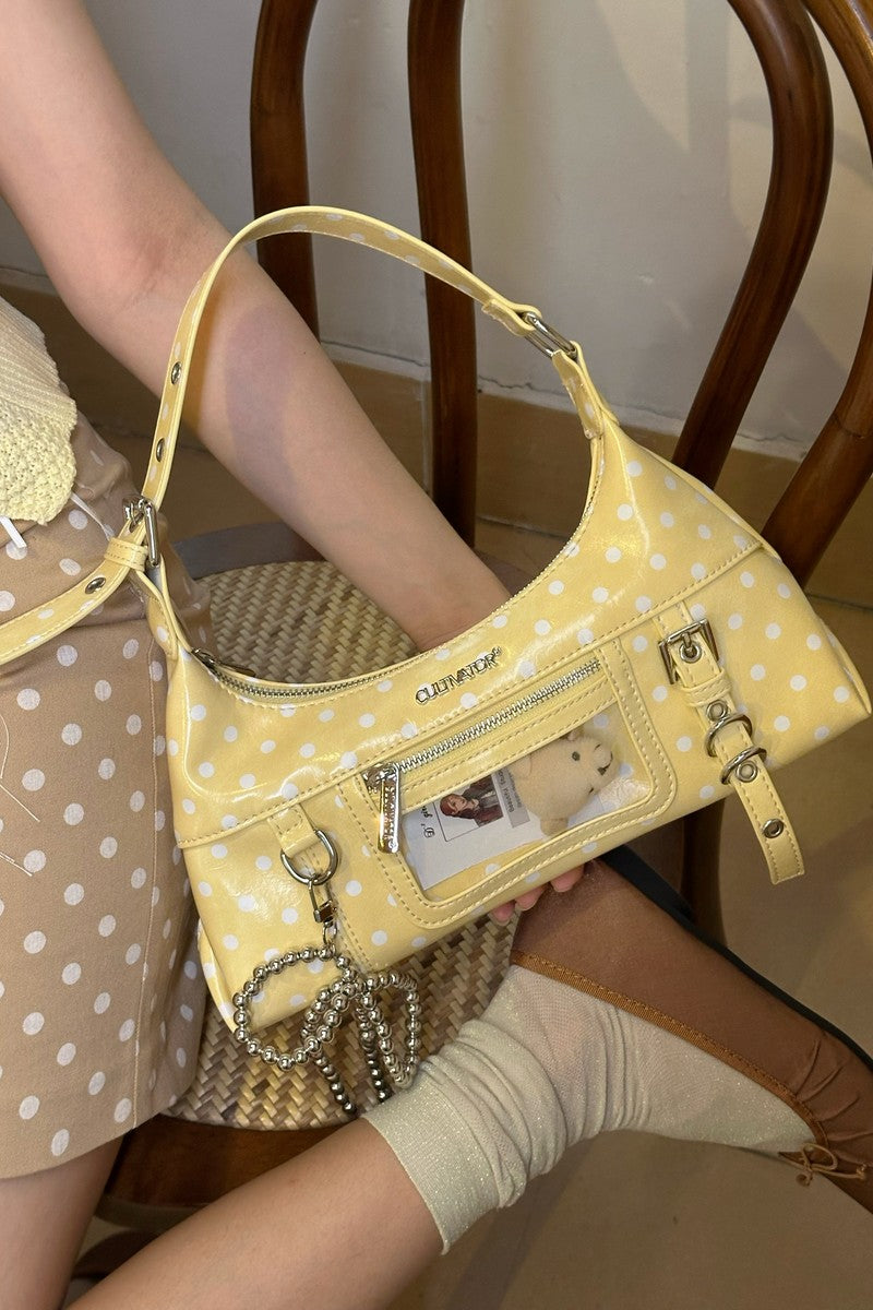 Waxed Polka Dot Bag - Notkicks