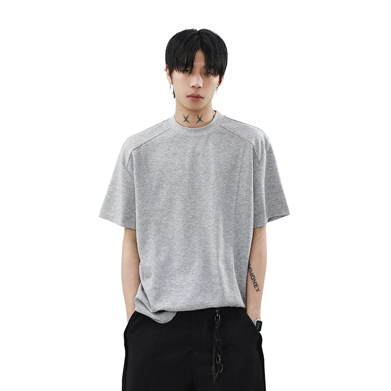 Silverline Seam Detail Relaxed Tee - Notkicks