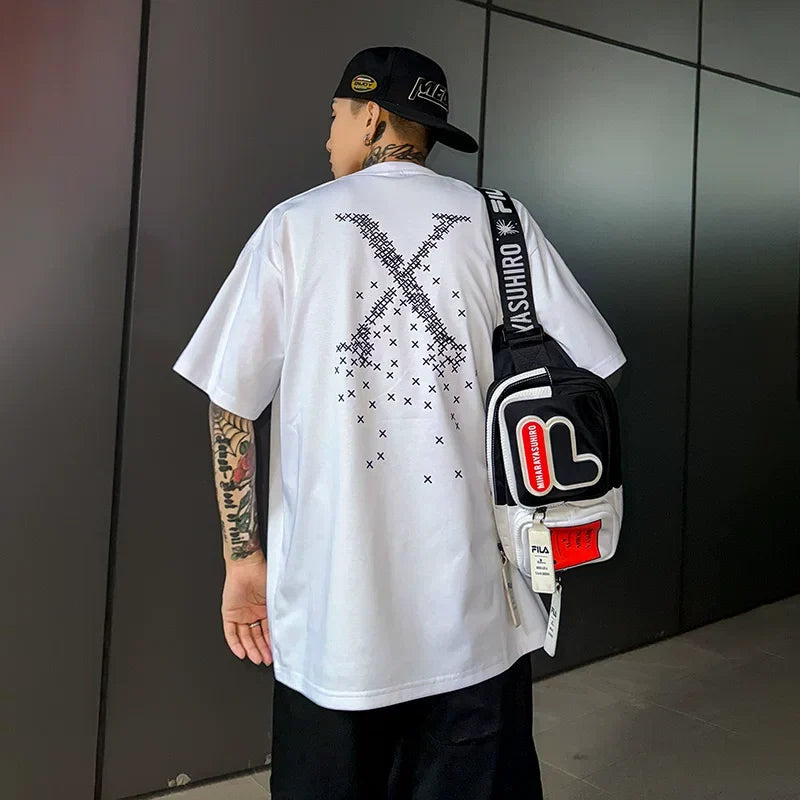 Crossfade Pixel‑X Graphic Tee - Notkicks