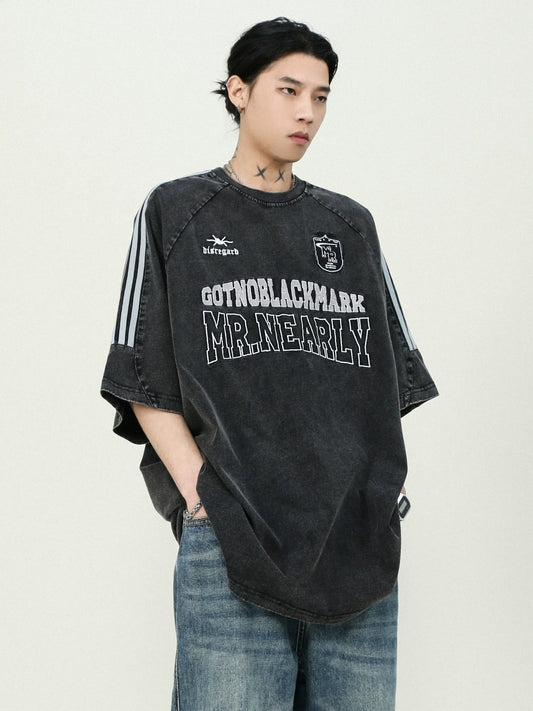 Blackmark Crest Varsity Jersey Tee - Notkicks