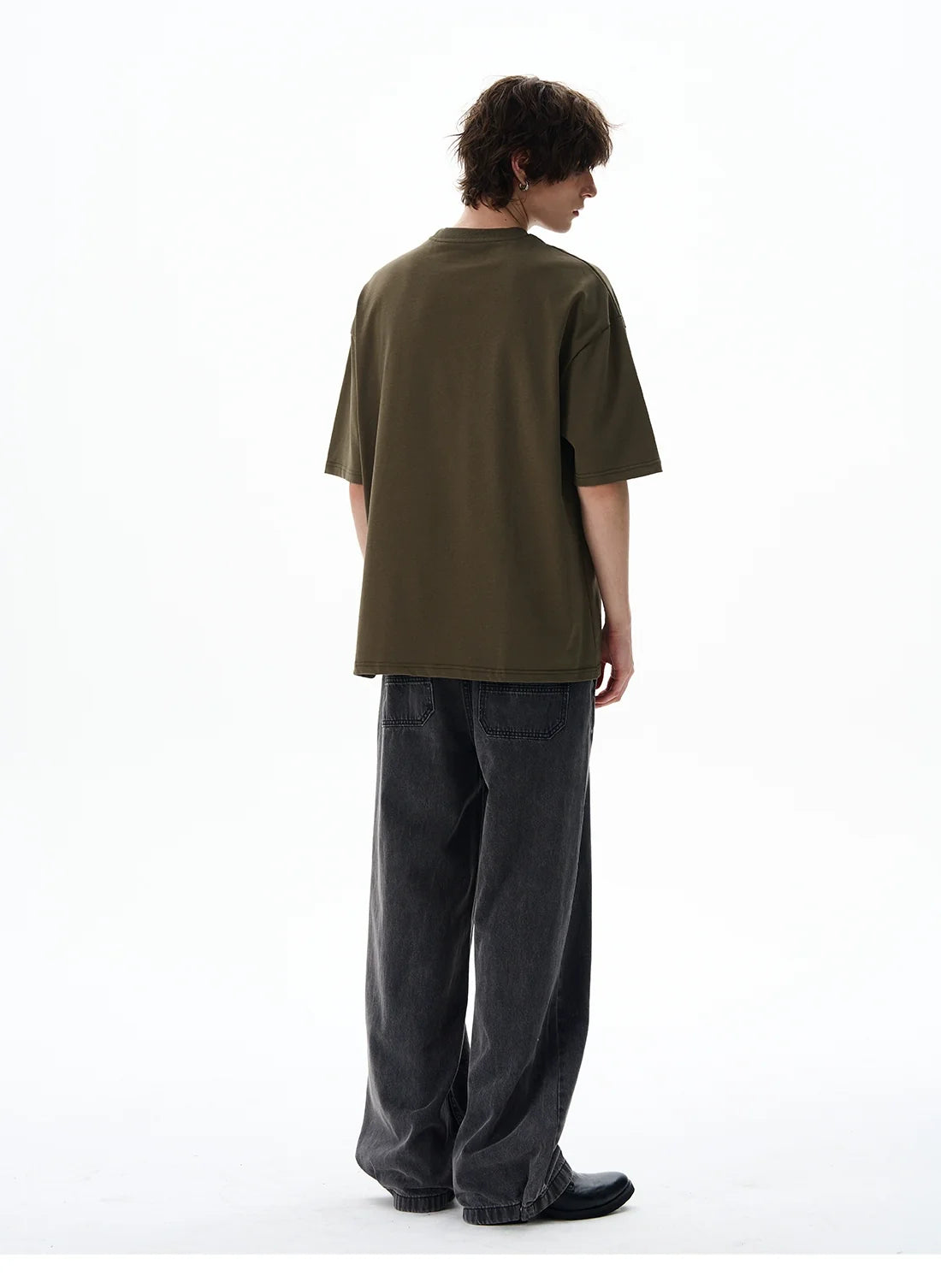 Dense Fog Graphic Oversized Tee - Notkicks