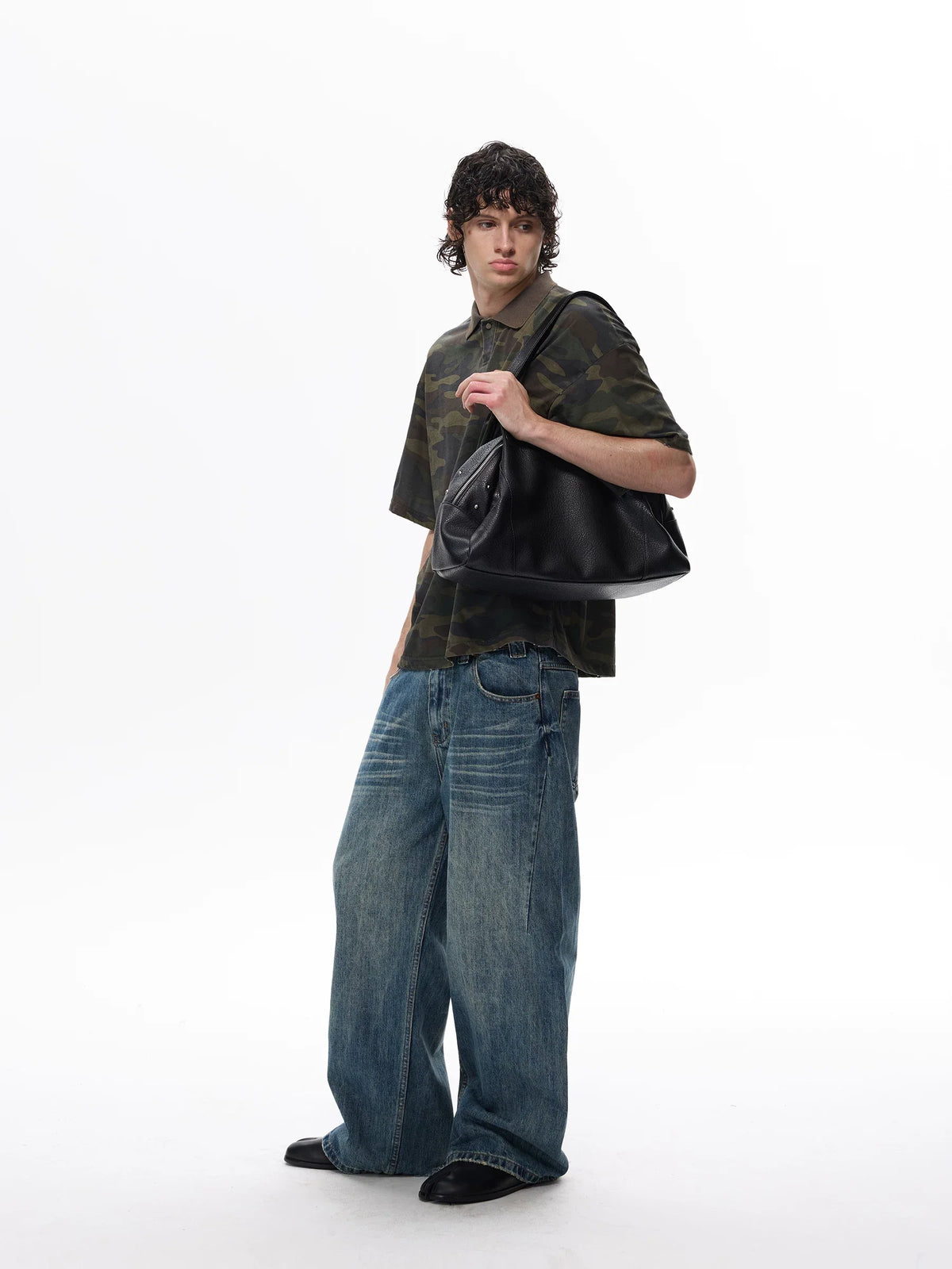 Everything Camo Polo Tee - Notkicks