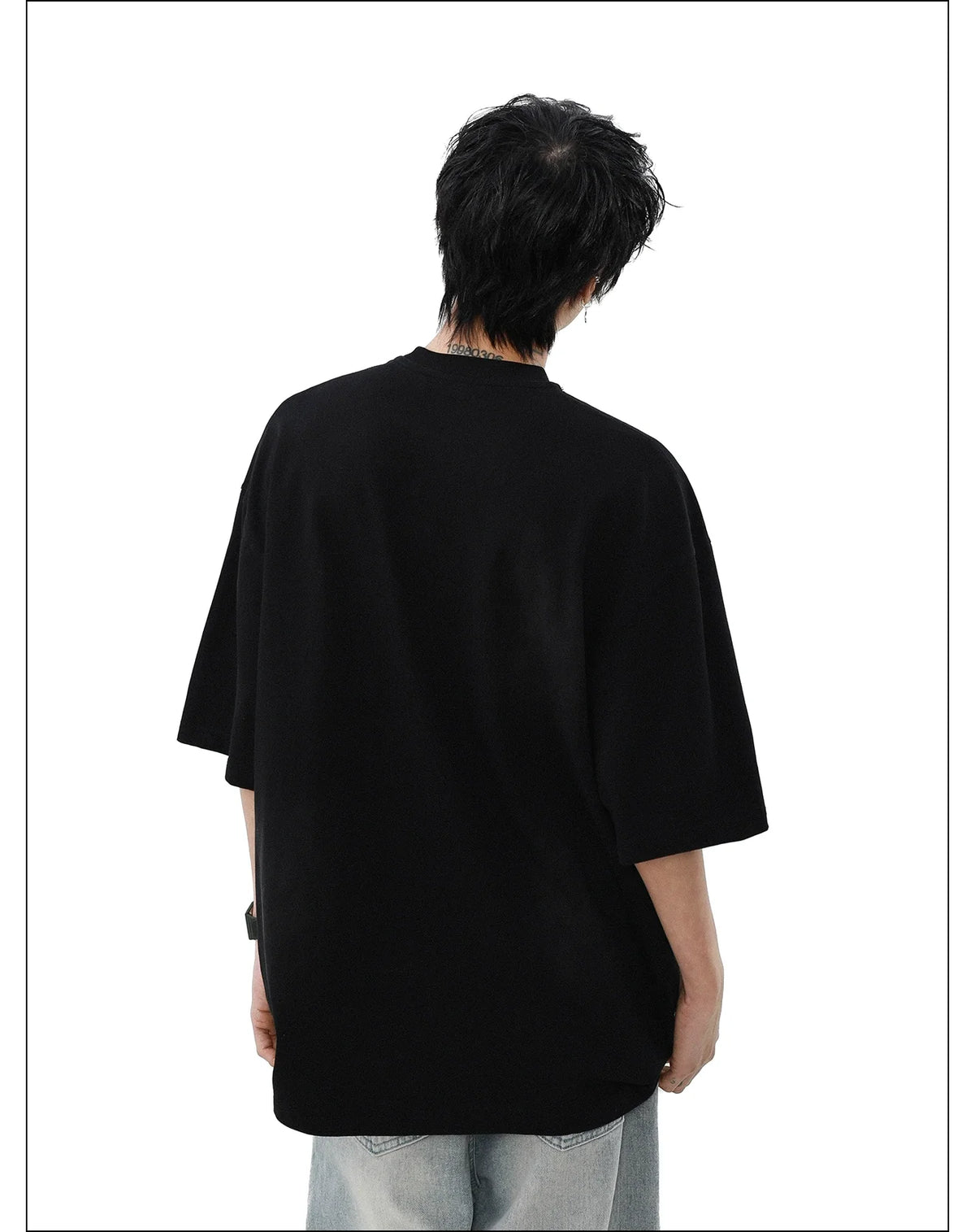 Gridline Drift Graphic Oversized Tee - Notkicks