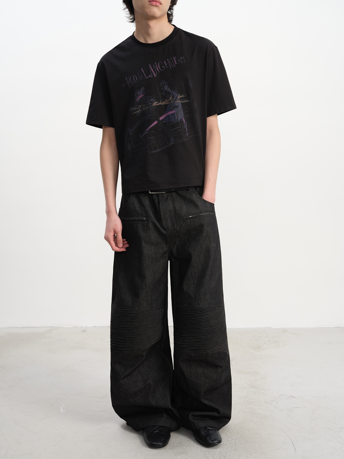 Abstract Ballet Sketch Graphic Tee - Notkicks