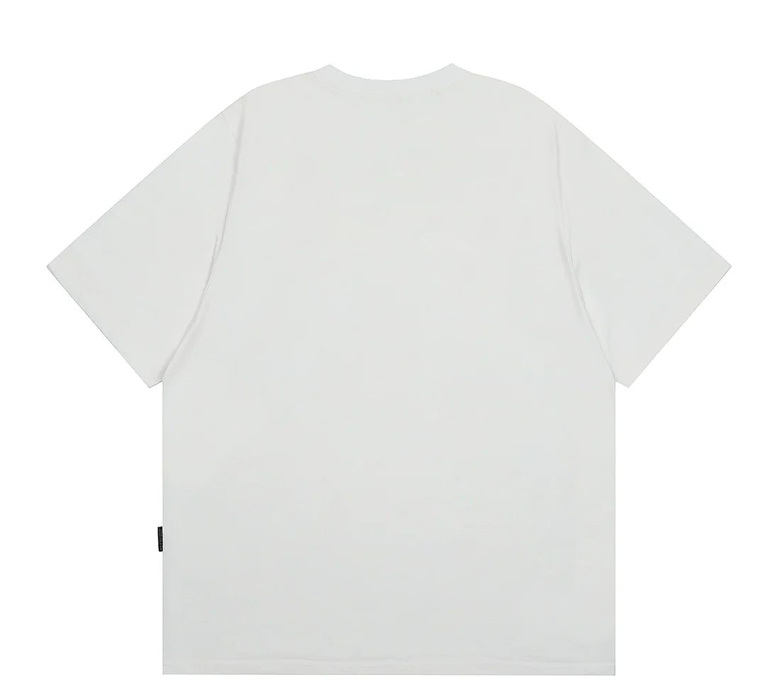 Fuzzy Script Vertical Tee - Notkicks