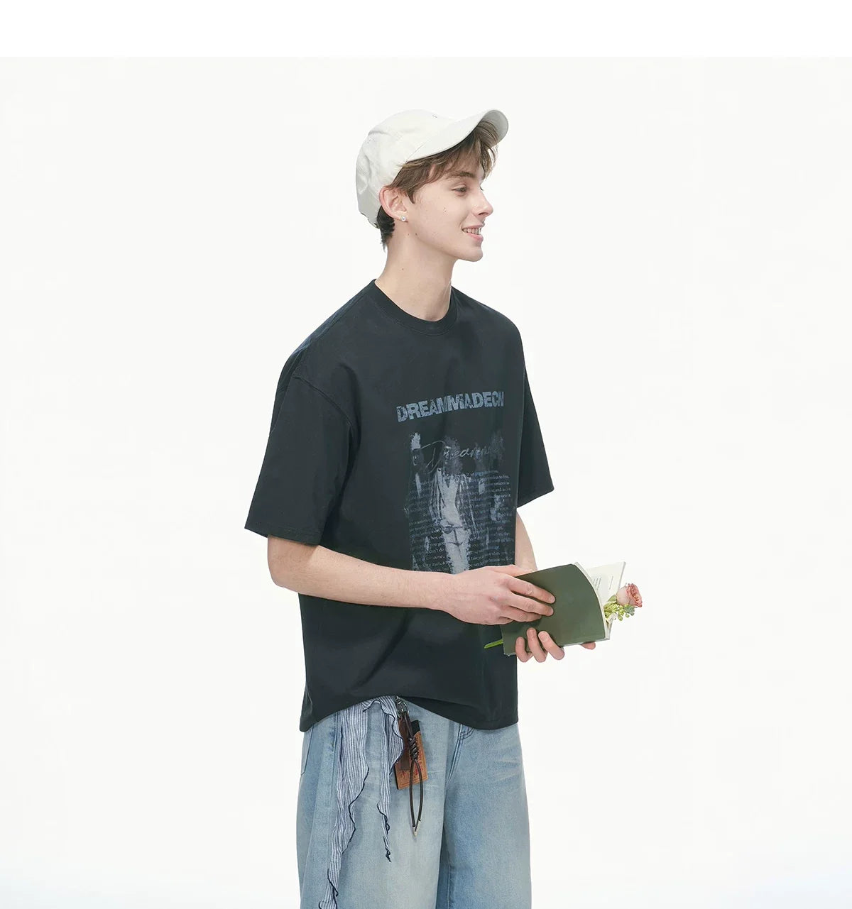 Dream Print Oversized Tee - Notkicks