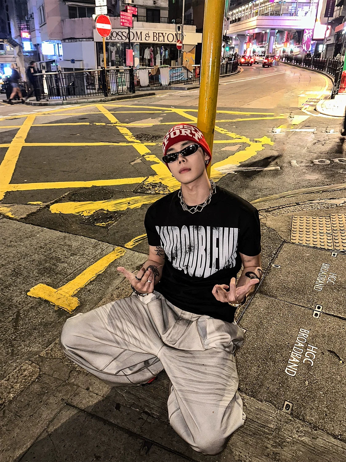 Neon Vault Statement Logo Tee - Notkicks