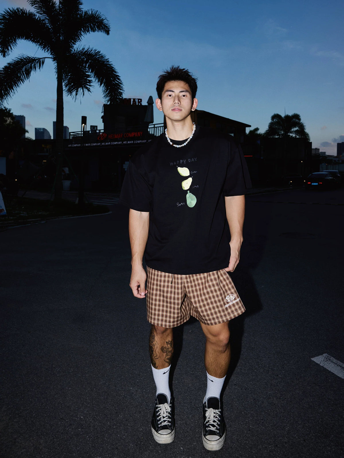 Happy Day Citrus Stack Graphic Tee - Notkicks