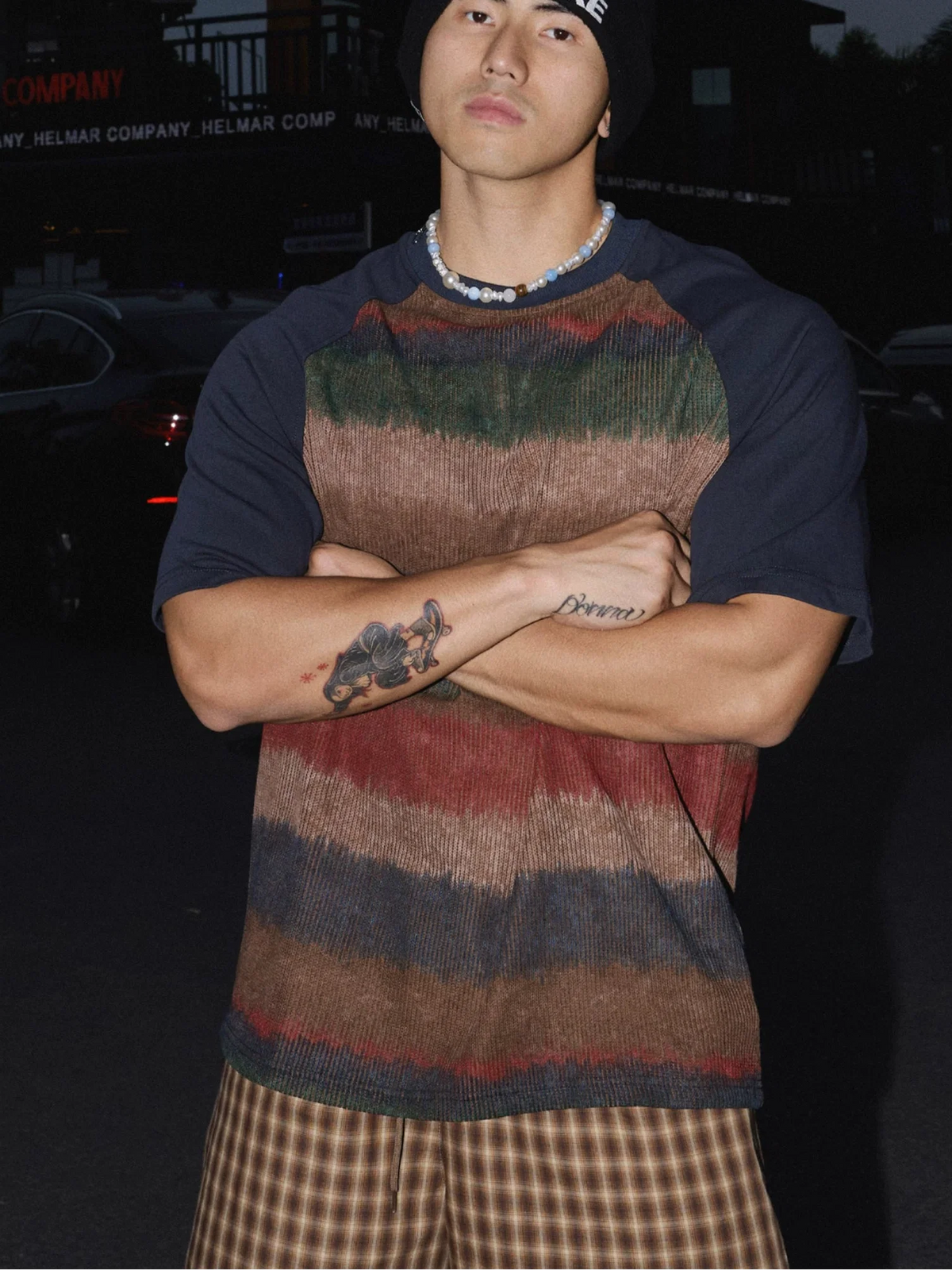Midnight Canyon Gradient Knit Tee - Notkicks