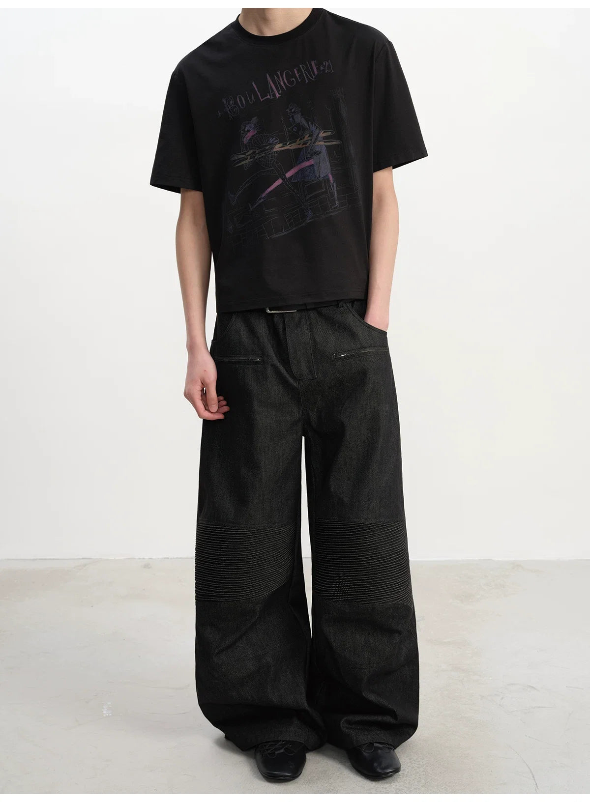 Abstract Ballet Sketch Graphic Tee - Notkicks