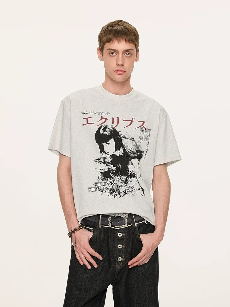 Japanese Graphic Print T-Shirts - Notkicks
