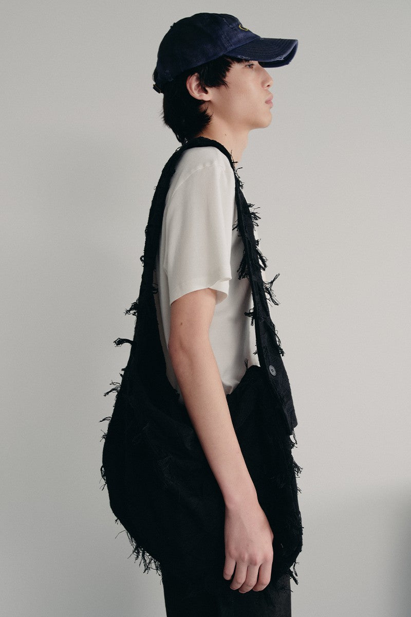 Fringe Quilted Hobo Bag - Notkicks
