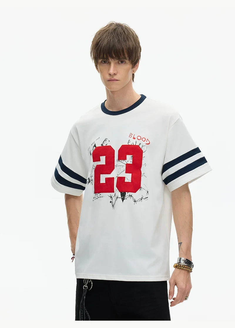 Blood Tour 23 Varsity Tee - Notkicks