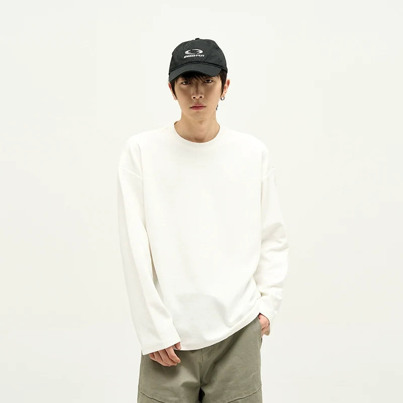 Long-Sleeve Crew Neck T-Shirt - Notkicks