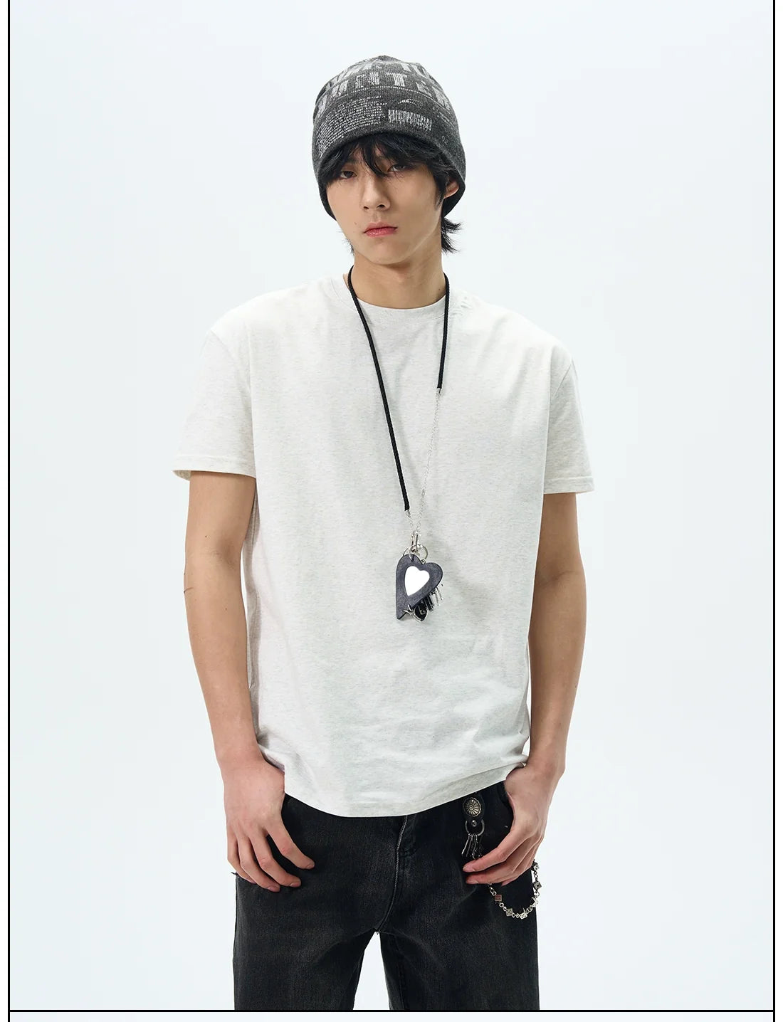 Classic Minimalist Crew Neck T-Shirt - Notkicks