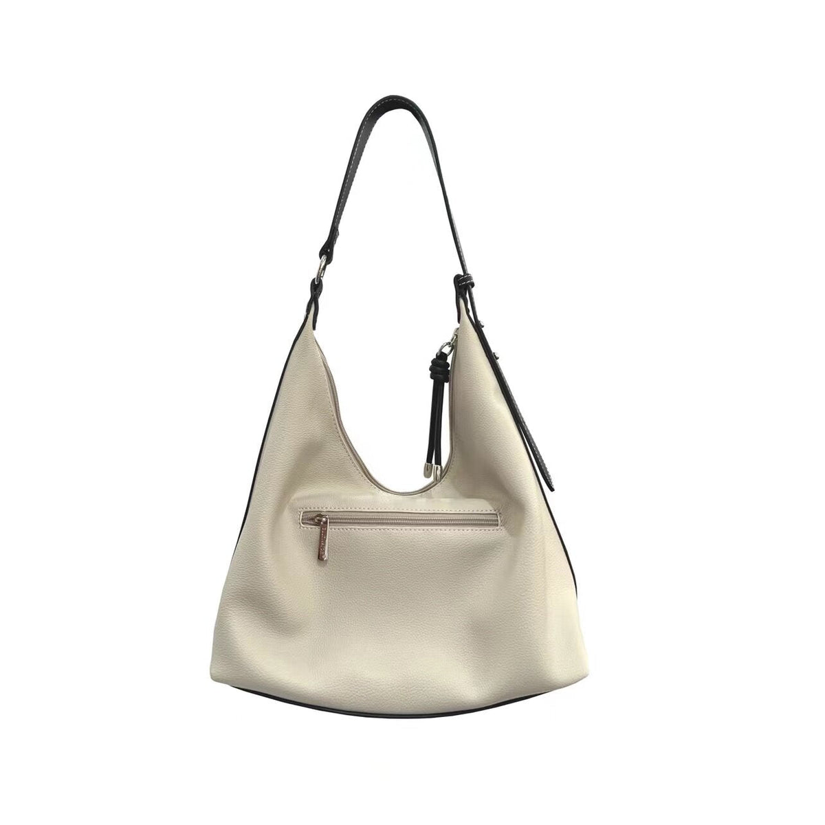 Leather Black Pocket Casual Shoulder Bag - Notkicks