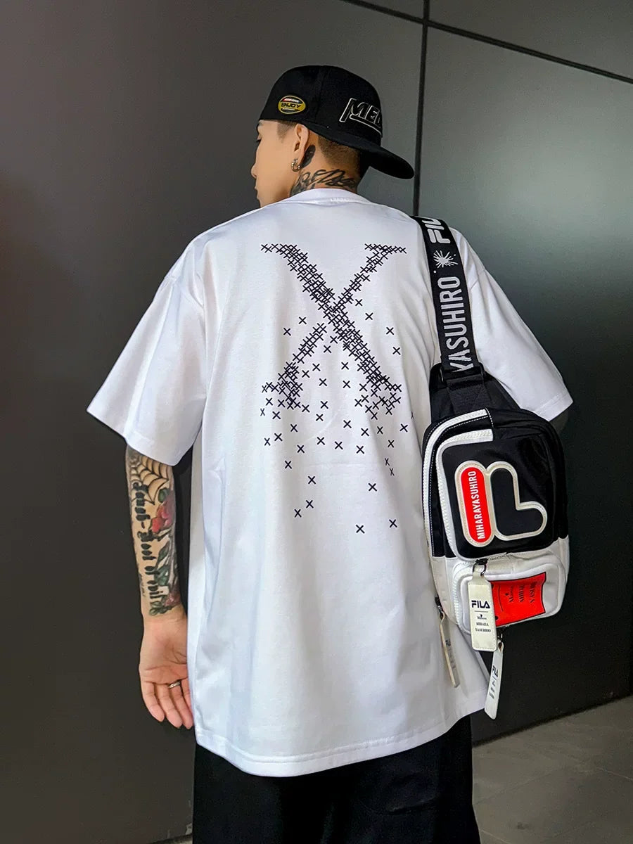 Crossfade Pixel‑X Graphic Tee - Notkicks