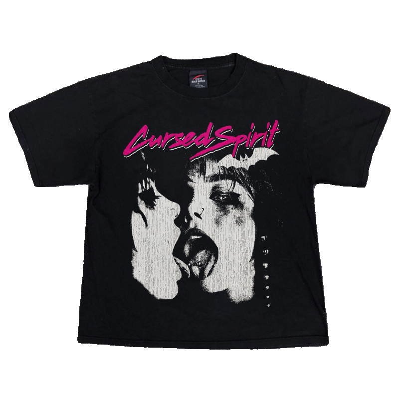Cursed Spirit Neon Kiss Tee - Notkicks