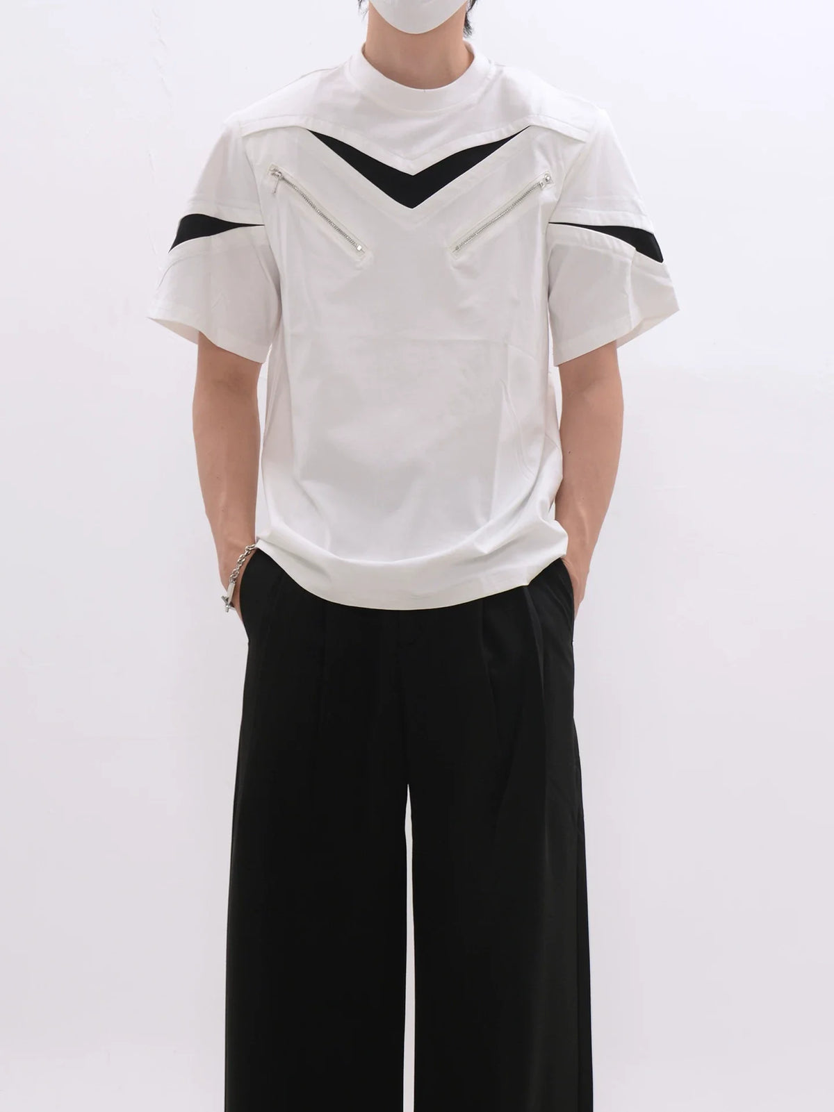 Vector Zip Panel Tee - Notkicks