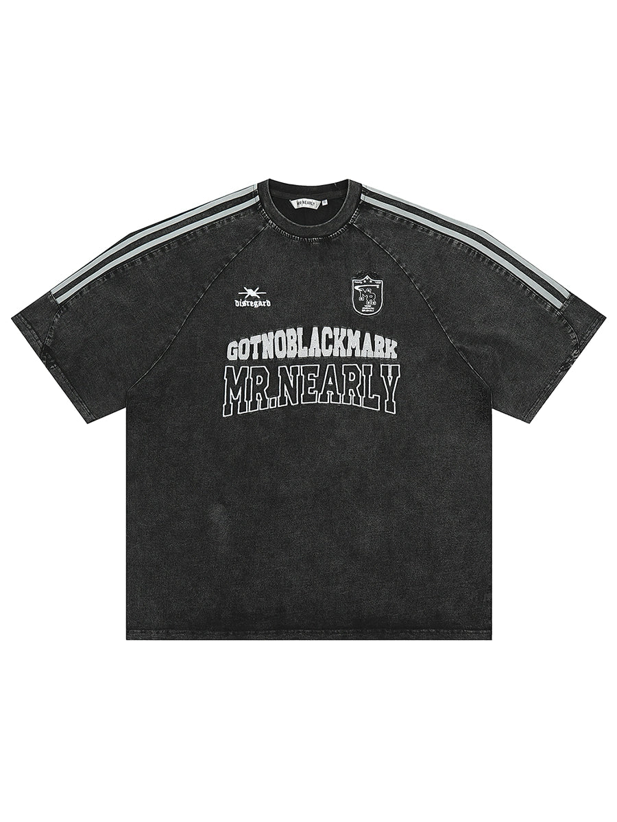 Blackmark Crest Varsity Jersey Tee - Notkicks