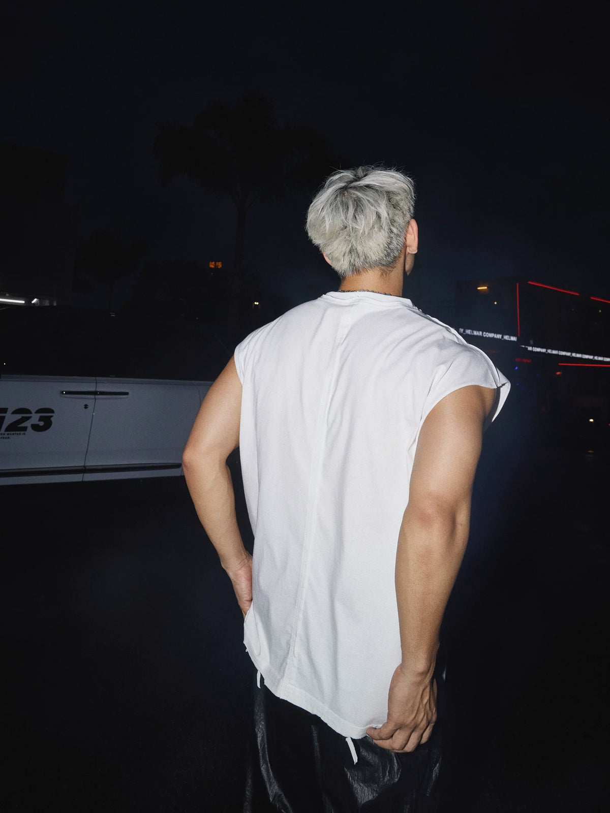 Sleeveless Graphic Muscle Tee - Notkicks