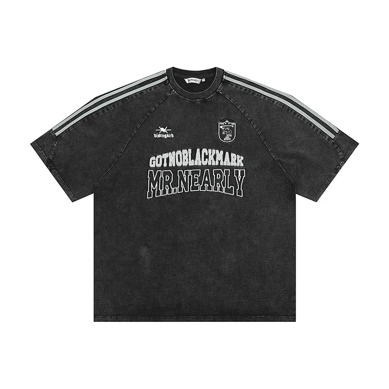 Blackmark Crest Varsity Jersey Tee - Notkicks