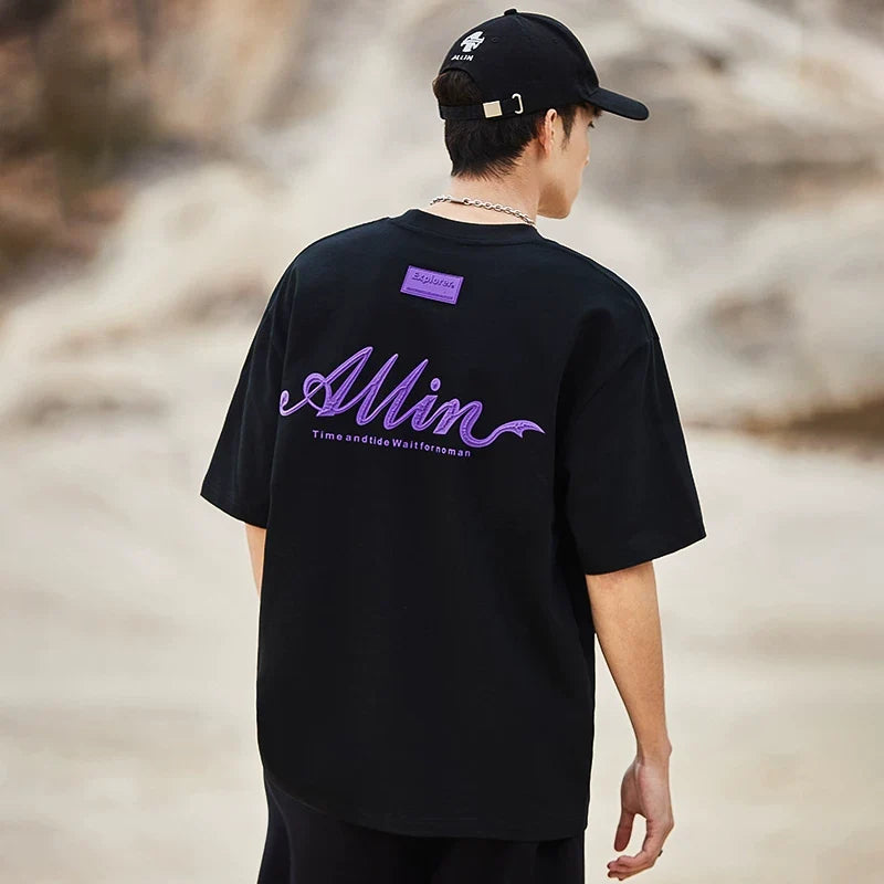Heritage Script Graphic Oversized Tee - Notkicks