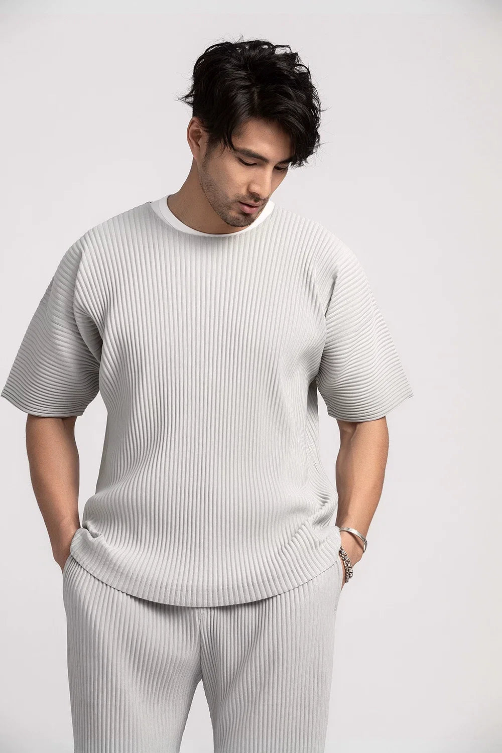 Current Pleated Boxy Tee - Notkicks