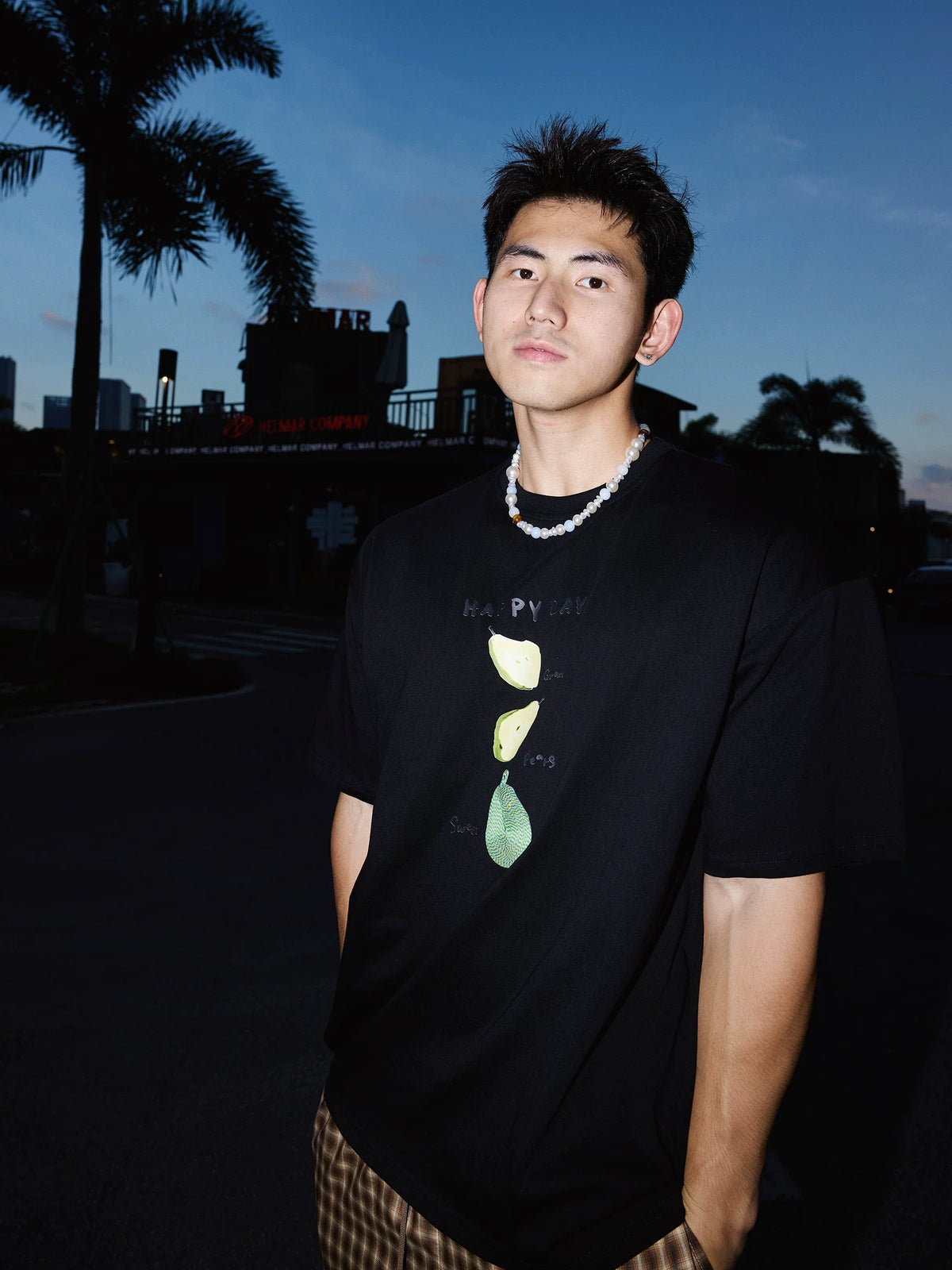Happy Day Citrus Stack Graphic Tee - Notkicks