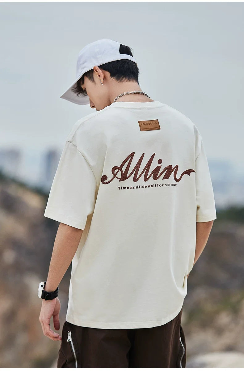Heritage Script Graphic Oversized Tee - Notkicks