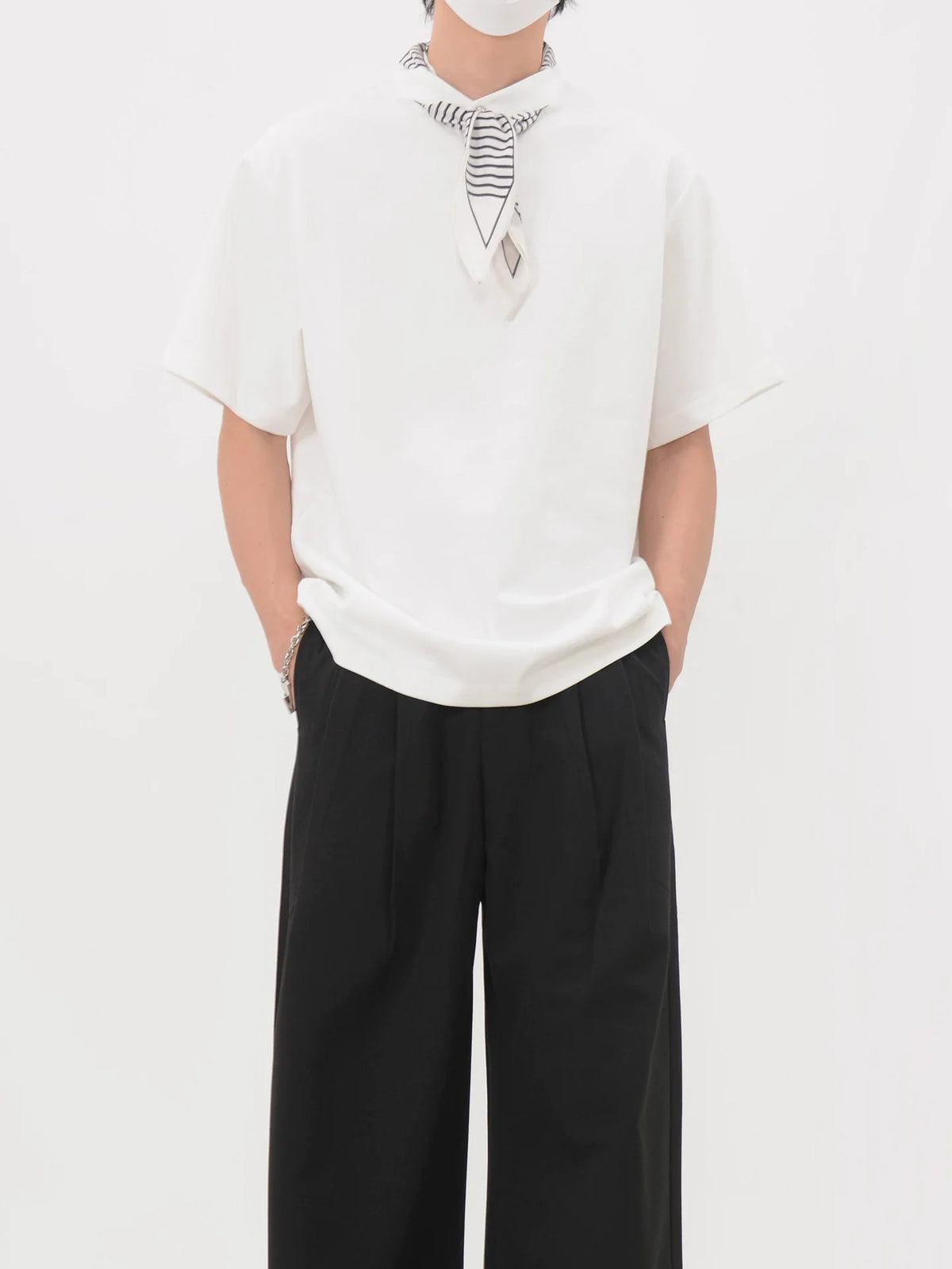 Bandana Placket Polo Tee - Notkicks