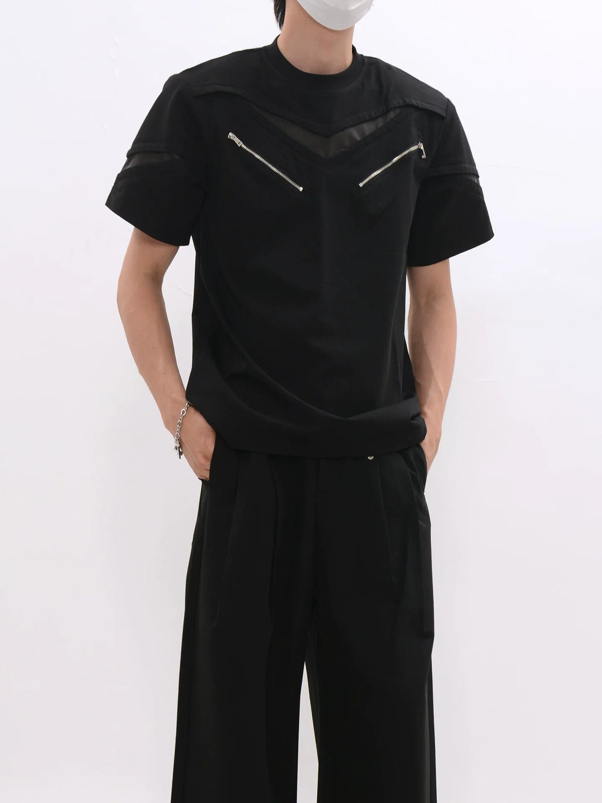 Vector Zip Panel Tee - Notkicks