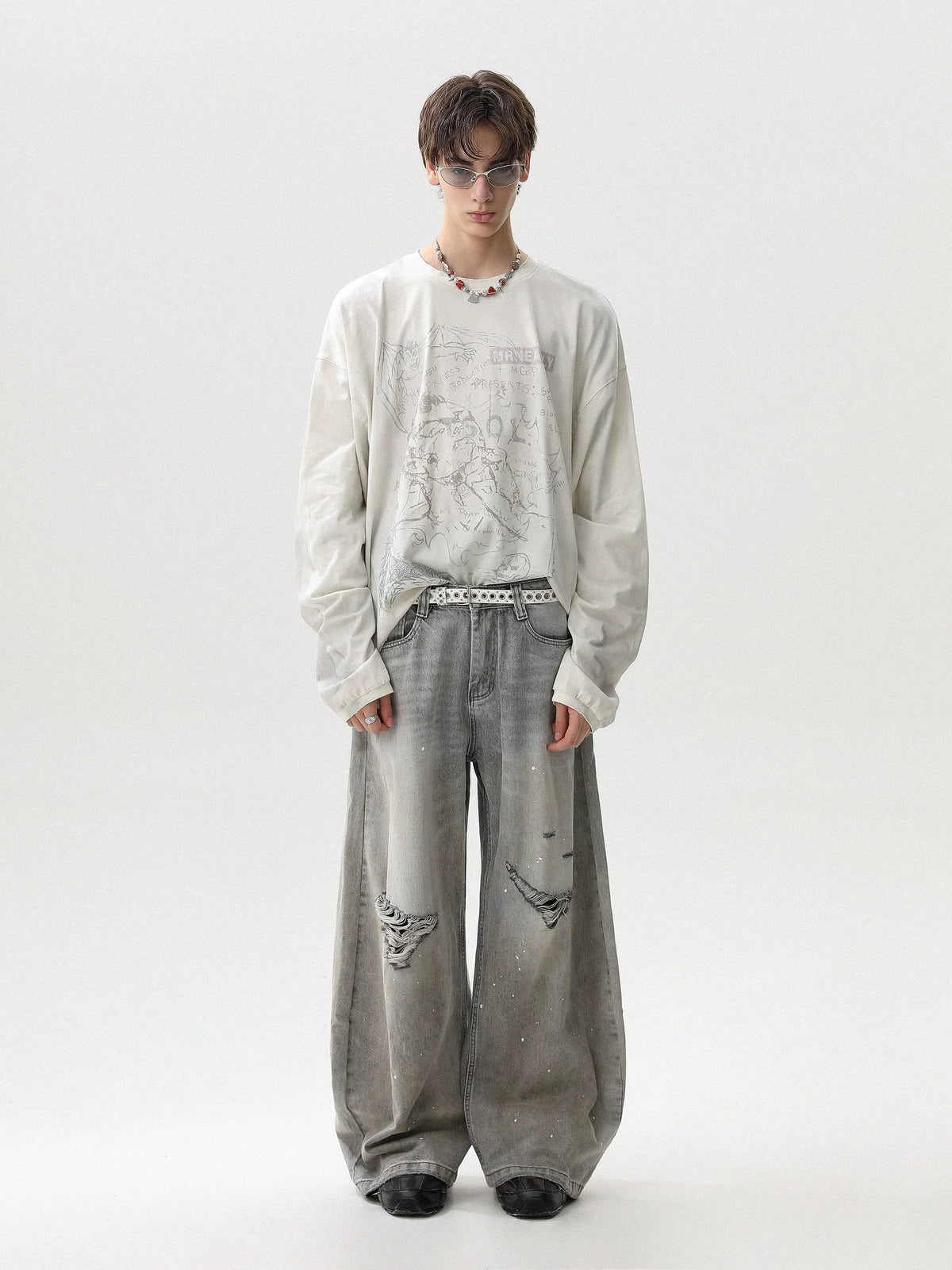 Mythic Map Sketch Long Sleeve - Notkicks